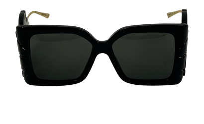 Gucci Gafas Gran Tamaño, 220&euro;, Accesorios, Negro, Tafetán - Acetato, Vista frontal